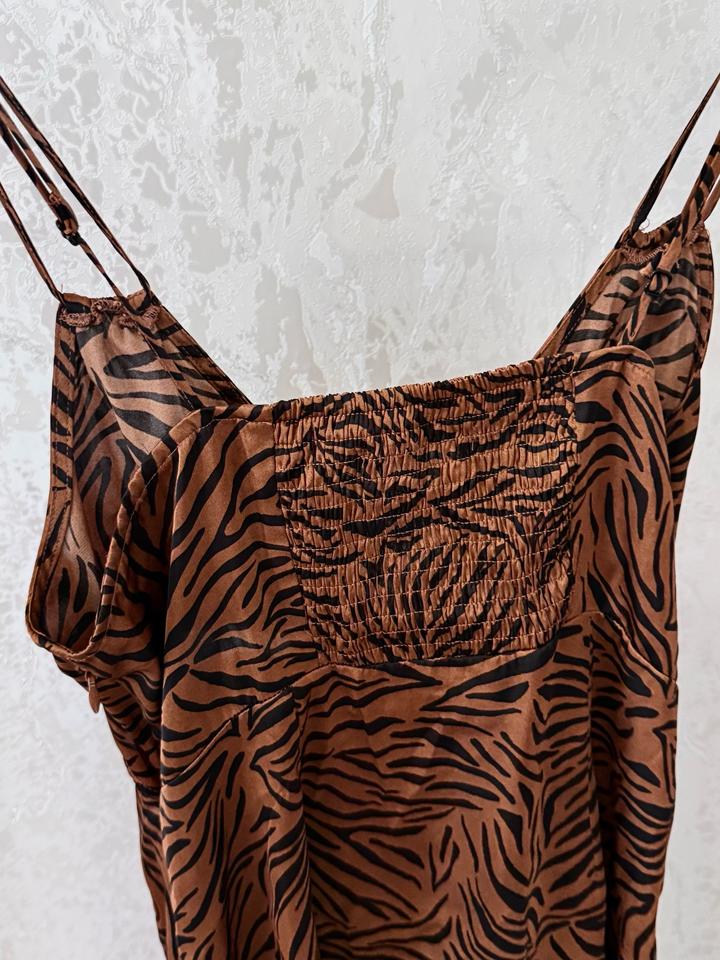 Платье миди ZARA