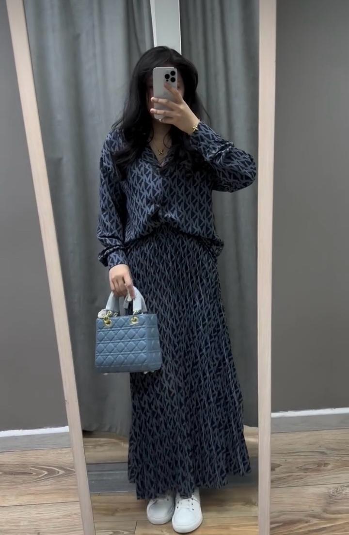 Двойка из юбки и рубашки МК