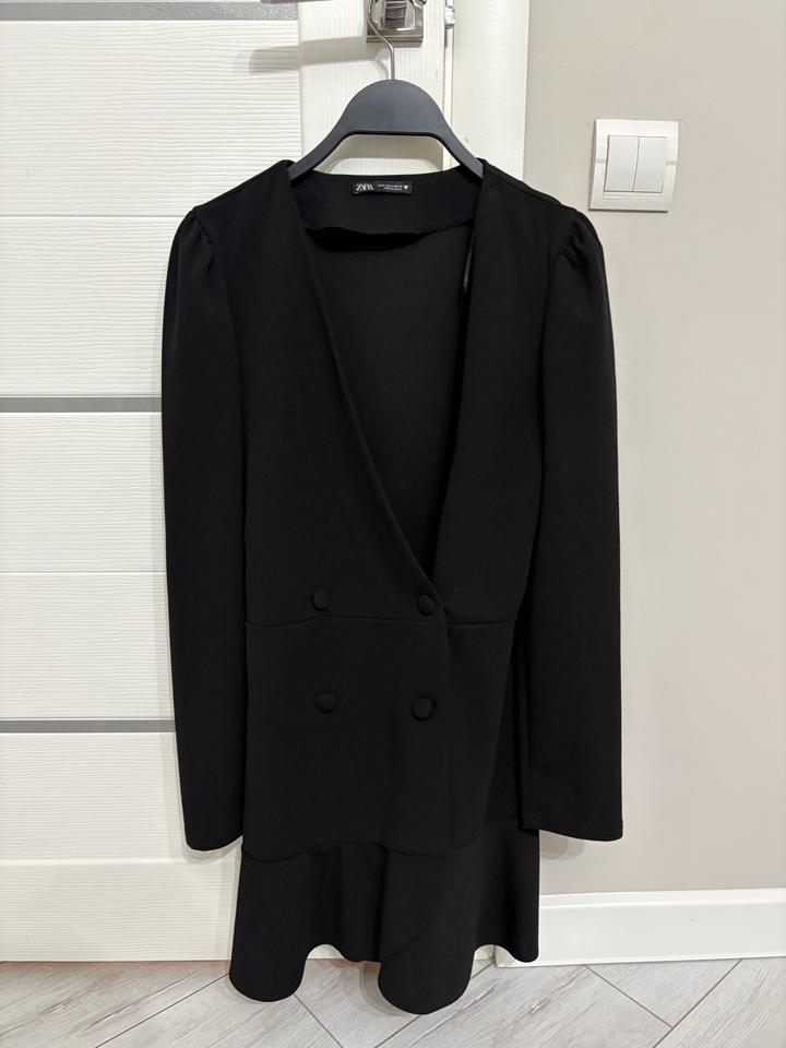 Черное платье zara