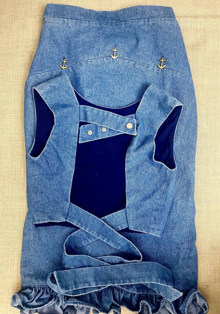 Джинсовый костюм Atelier Kassenova