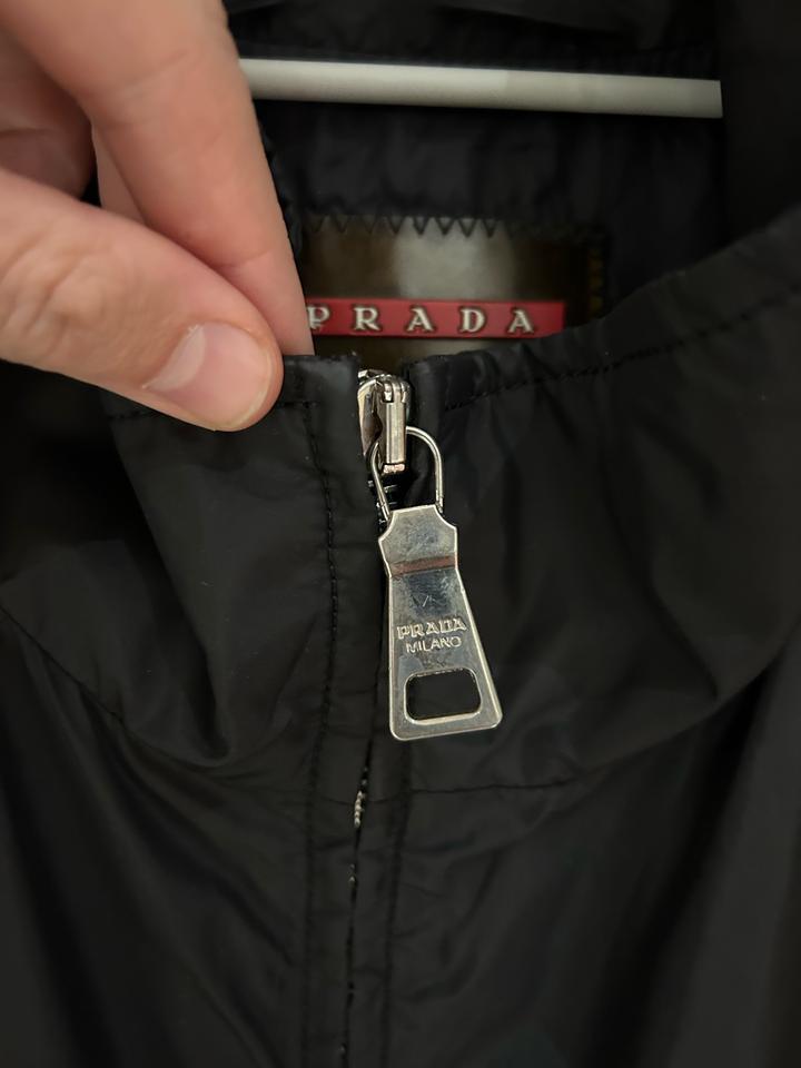 00’s Prada Sport Red Tab Nylon Jacket