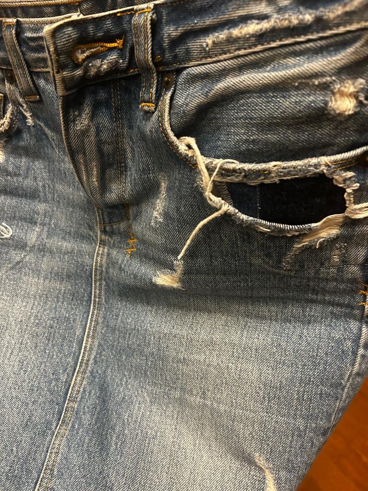 Джинсовая юбка карандаш KSUBI