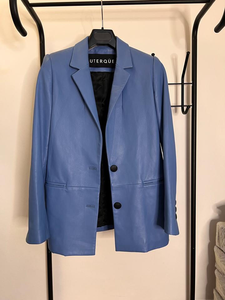 Пиджак натуральная кожа