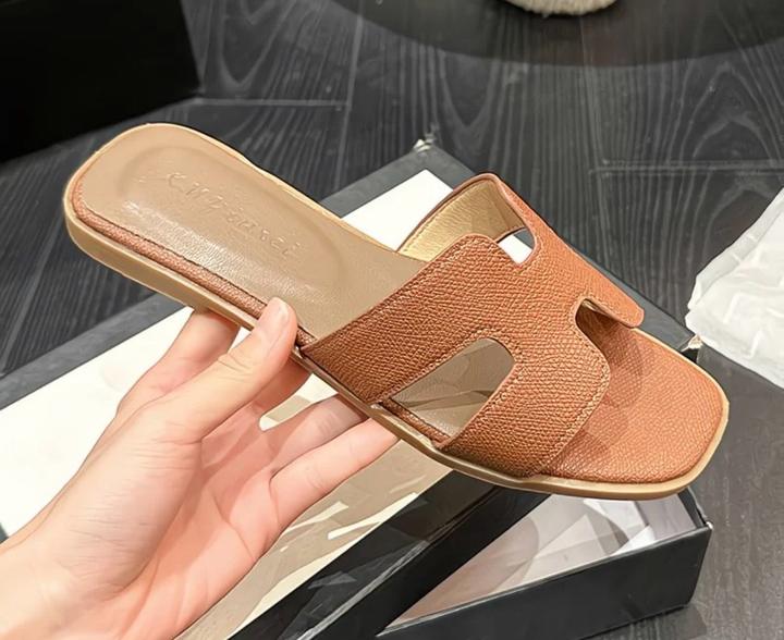 Hermès шлепанцы