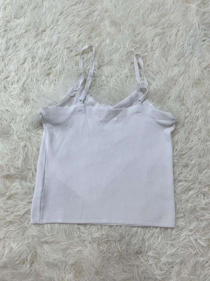 Майка топ с перьями