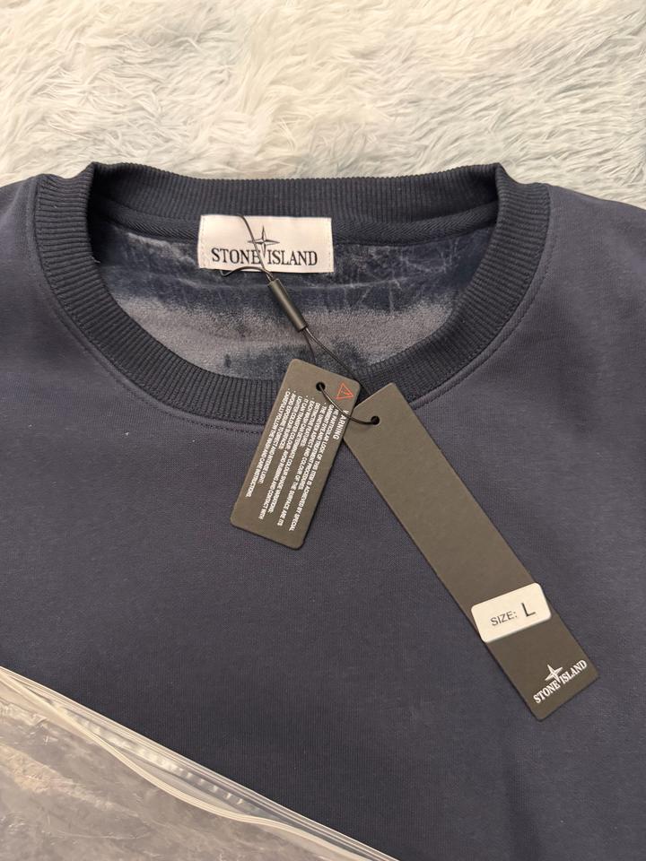 Свитшот Stone Island Crewneck / Navy Blue
