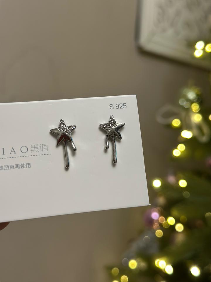 Винтажные серьги бижутерия