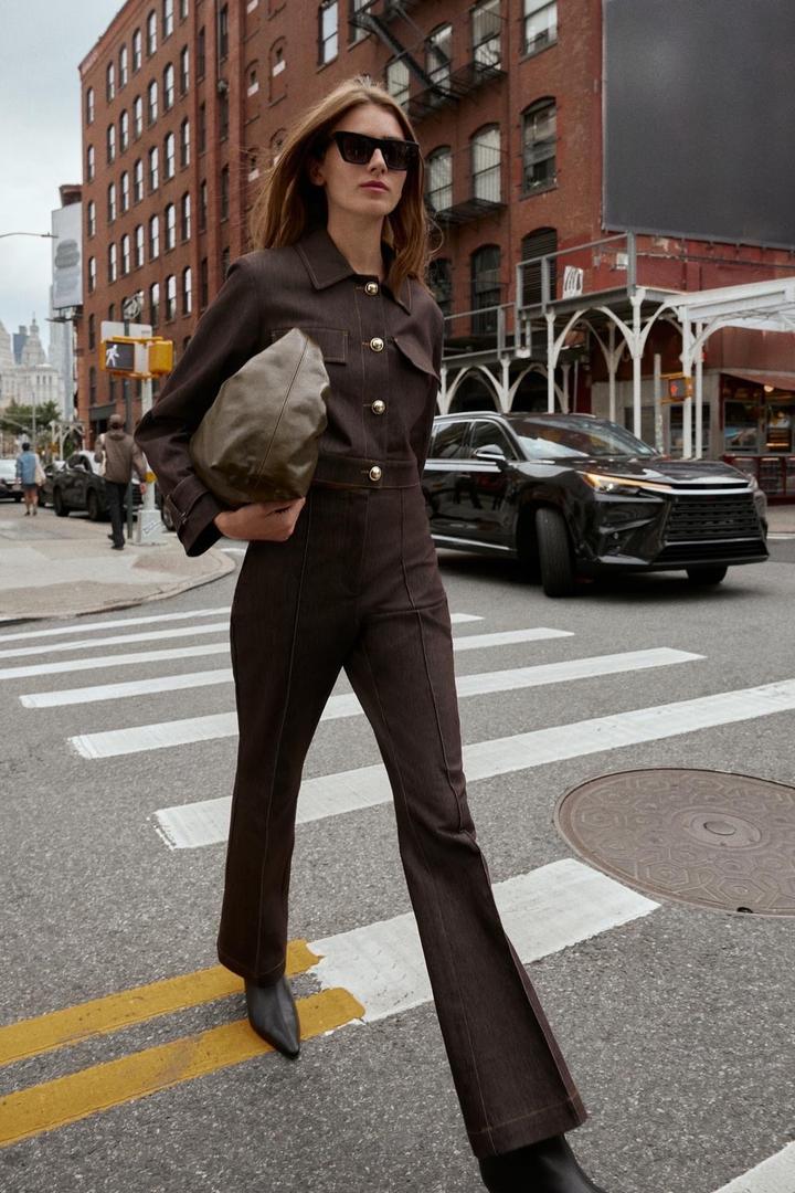 Прямые брюки Zara