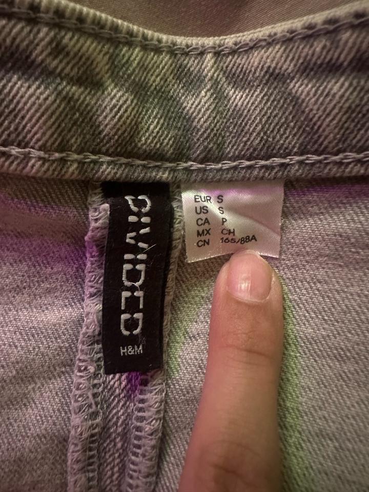 джинсовый топ H&M