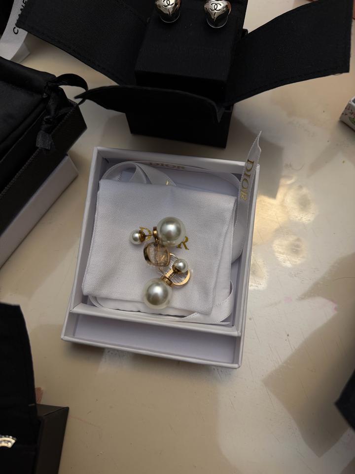 Браслет и серьги DIOR