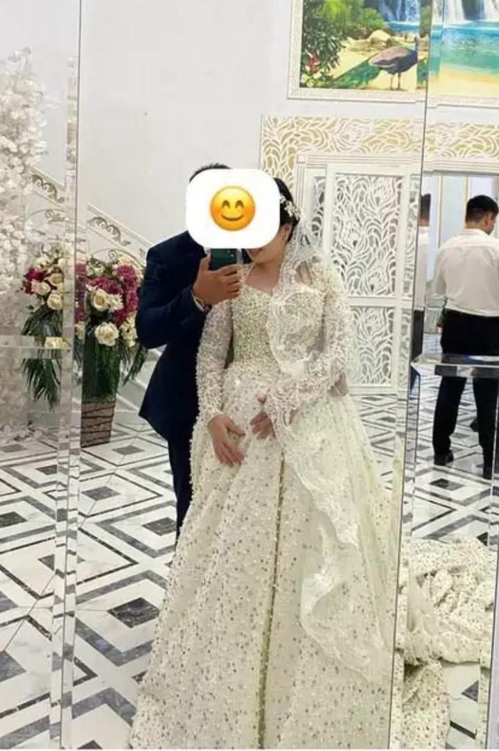 Свадебное платье от дизайнера Наиля Байкучукова