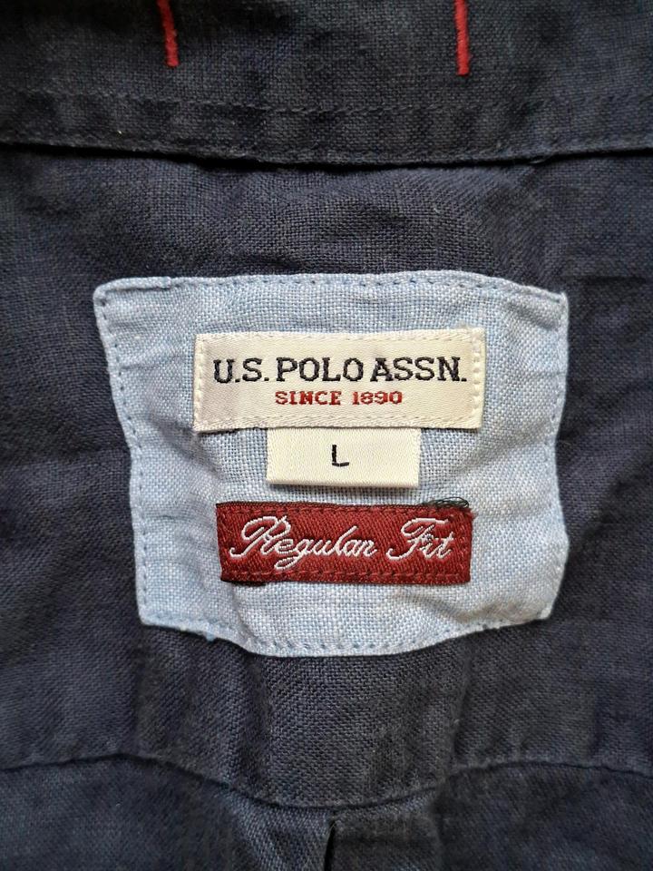 Мужская рубашка U.S. Polo Assn, размер L