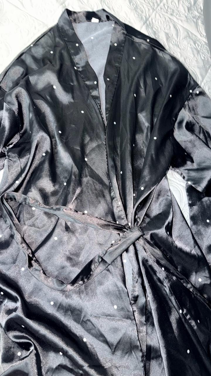 Халат шелковый