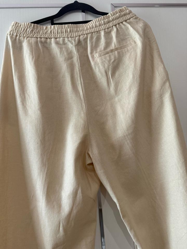 Zara брюки лен