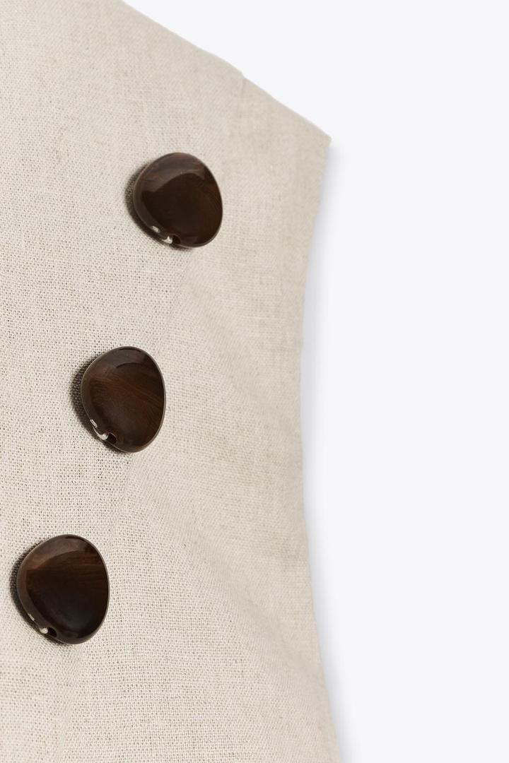 Топ из льна