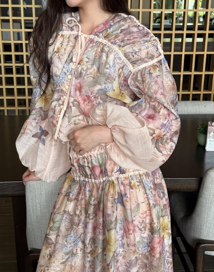 Двойка Zimmermann цветочный принт