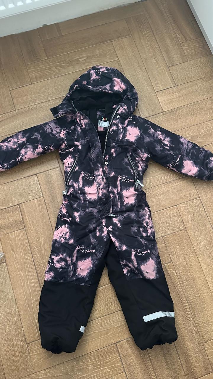 Детский зимний комбинезон на девочку