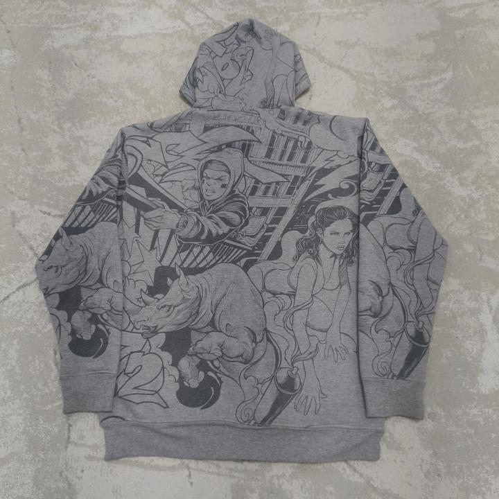 Винтажная Редкая ЗипХуди Ecko Unlimited