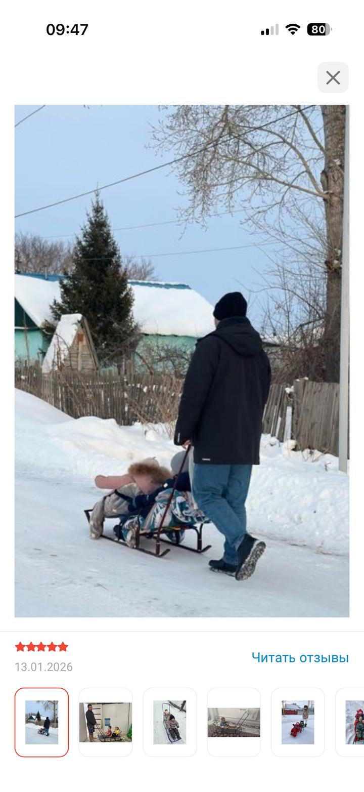 Санки Снежок