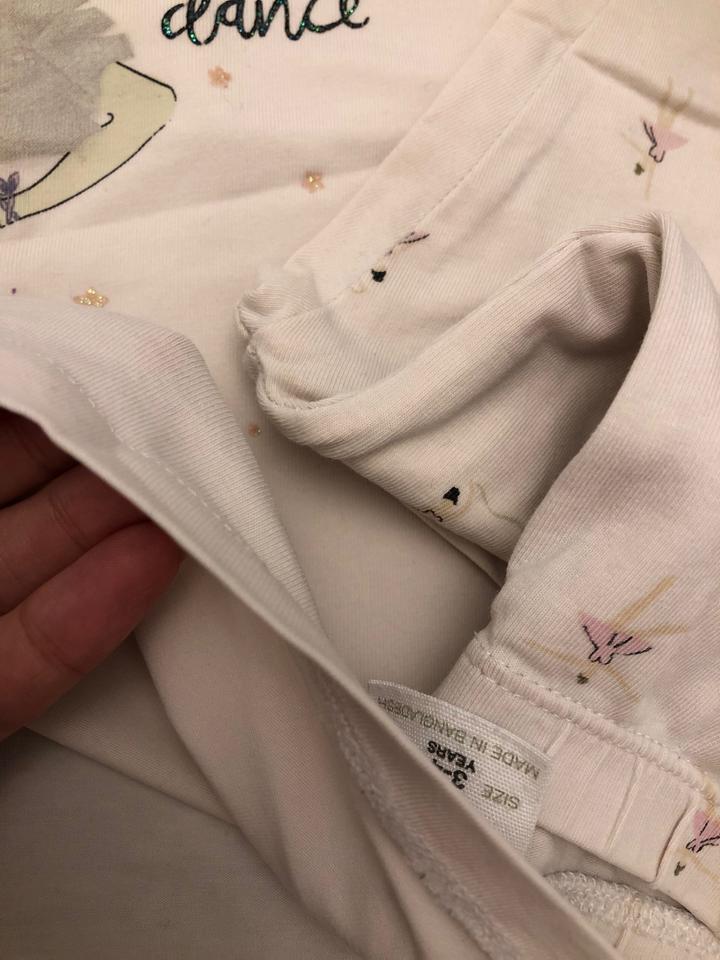 Пижама тонкая хлопок Zara 3-4 104 см