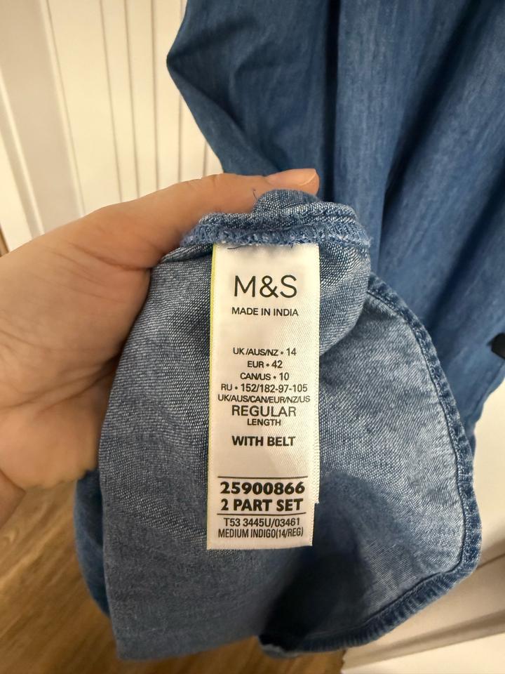 Джинсовое платье