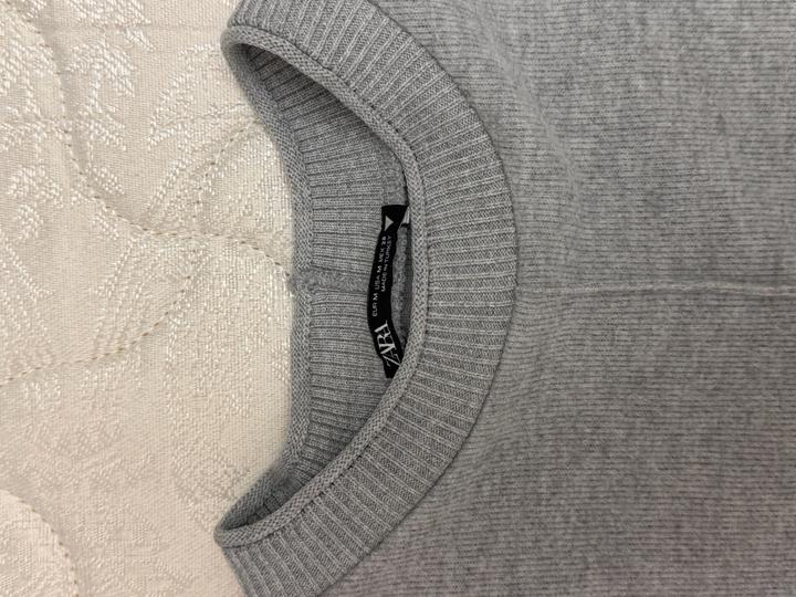Серое платье Zara