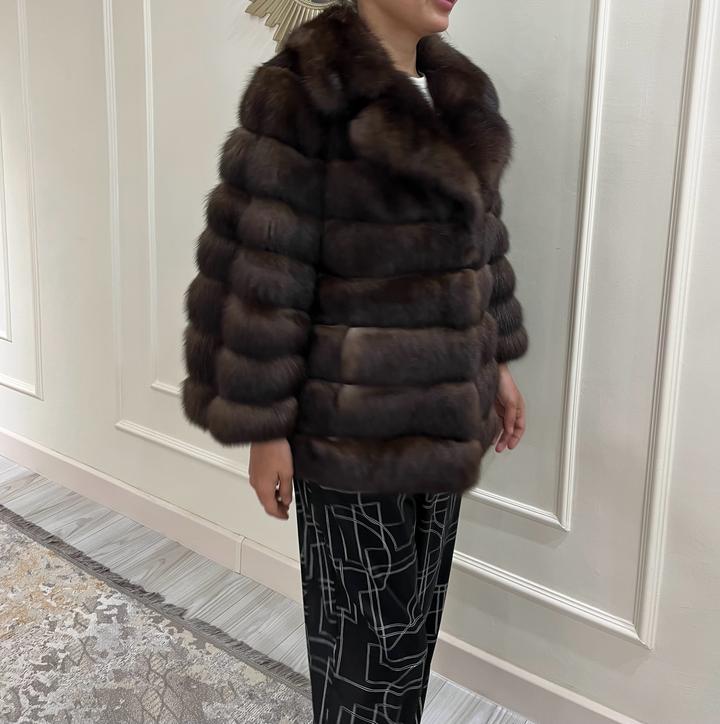 Соболь шуба натуральная