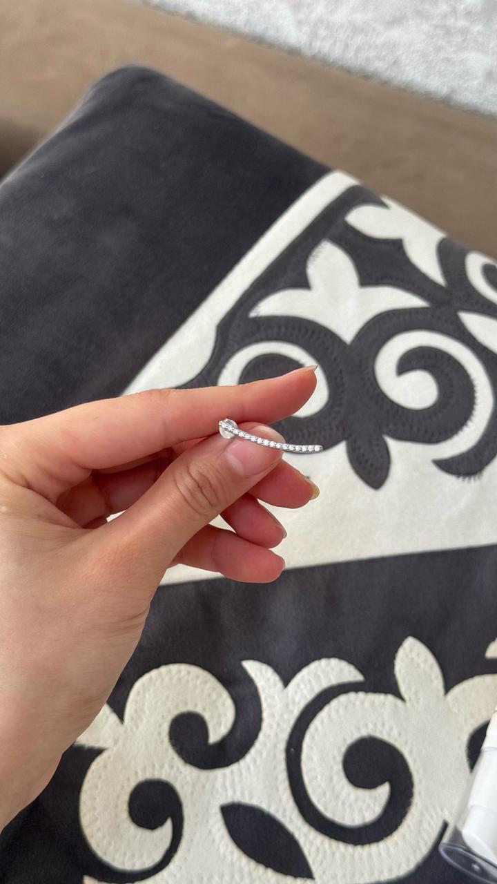 Нежные и утонченные серьги (серебро 925пробы)