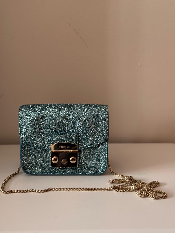 Furla Glitter Metropolis Cross Body Bag