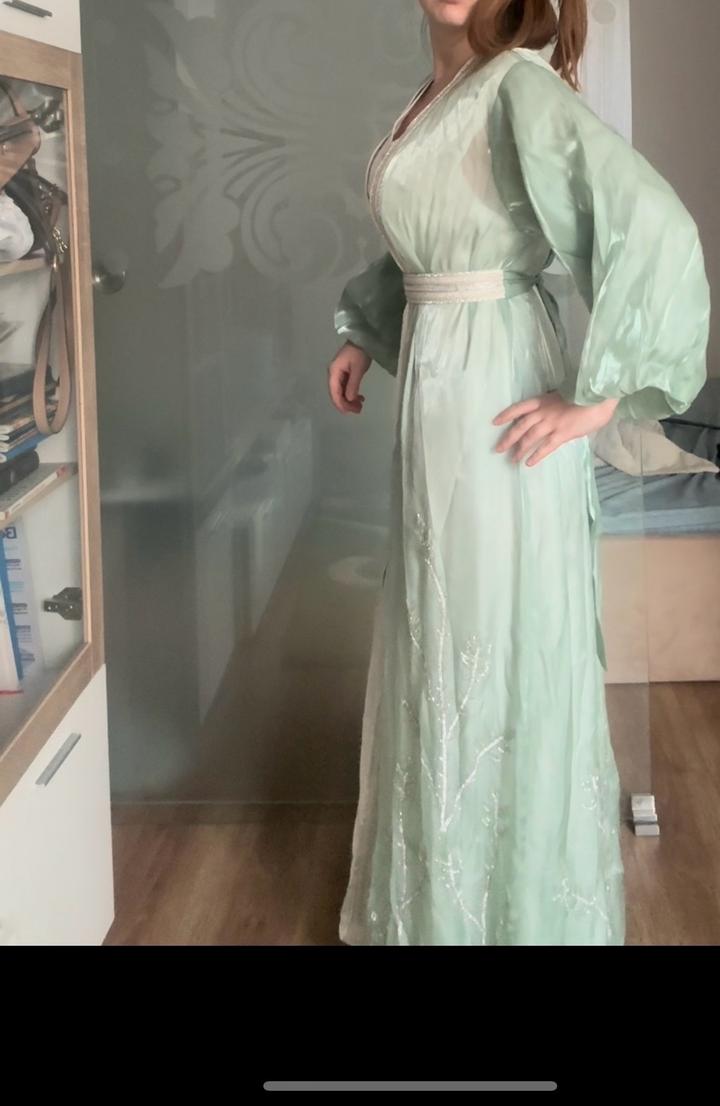 Платье марокканское с вышивкой