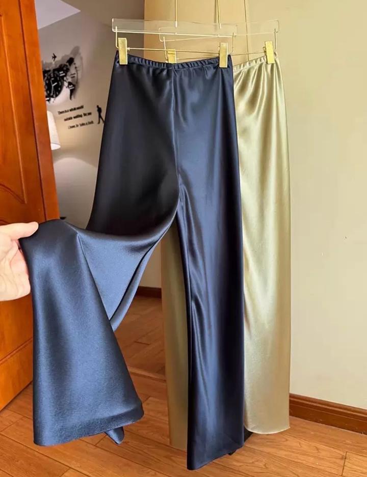 Атласные брюки