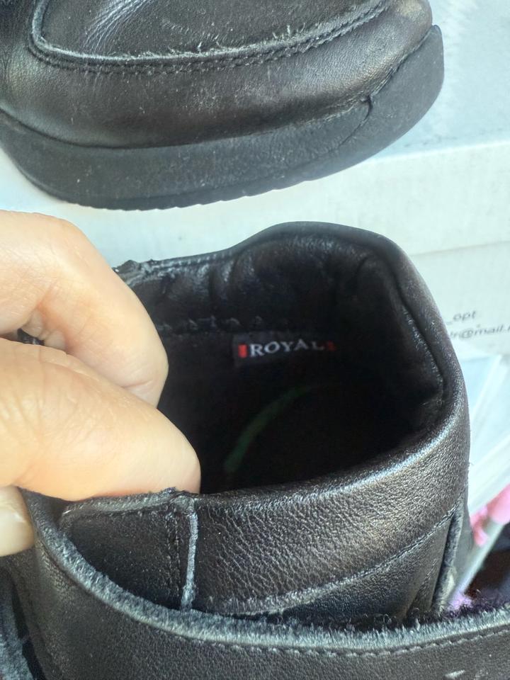 Полуботинки кожаные