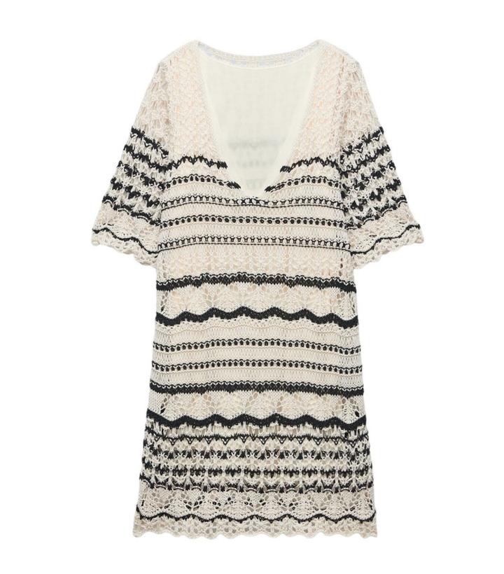 Платье вязанное