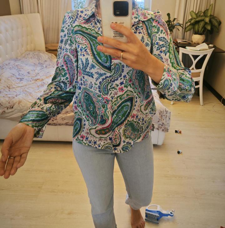 Рубашка блузка Zara xs