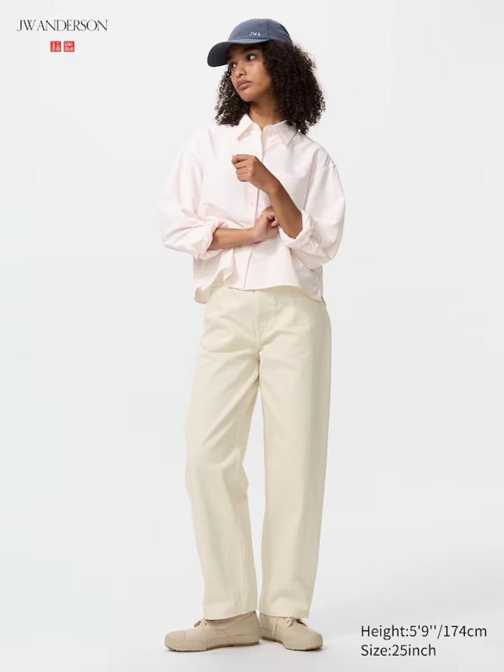Uniqlo&WJ Anderson джинсы светлые