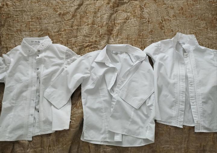 Детские школьные блузки