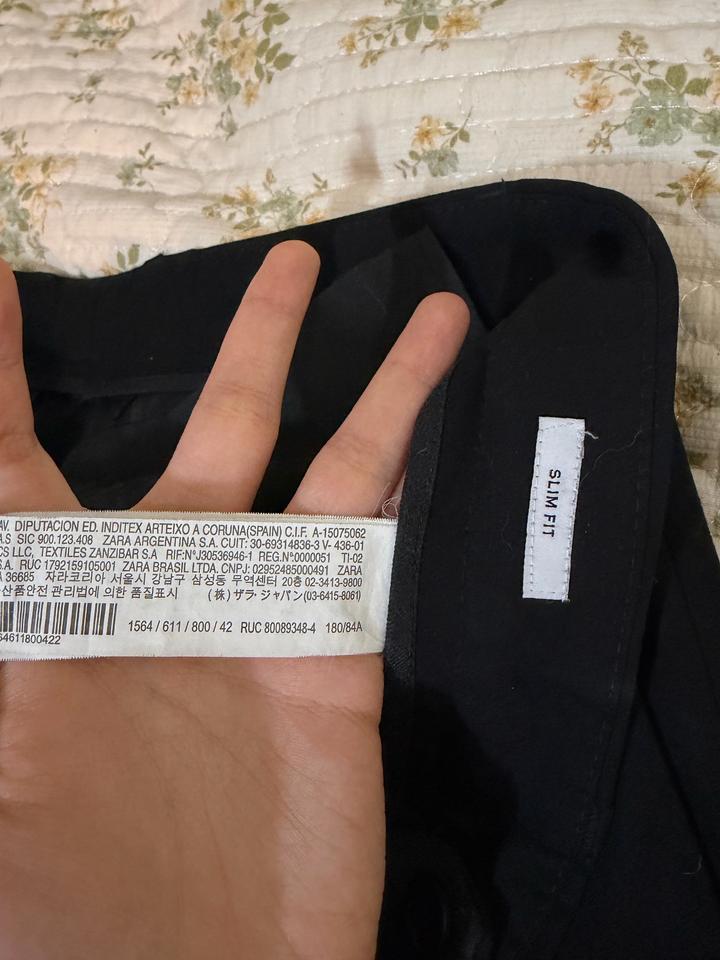 Черный костюм Zara