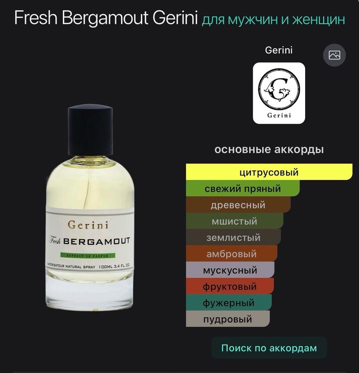 Набор пробников Gerini