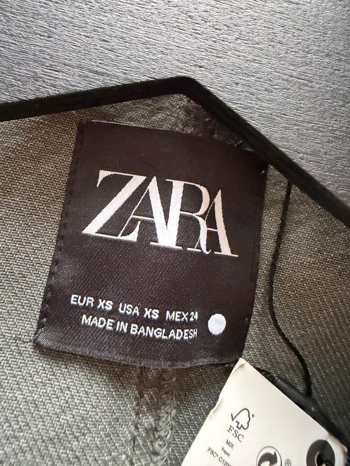 Zara джинсовая рубашка