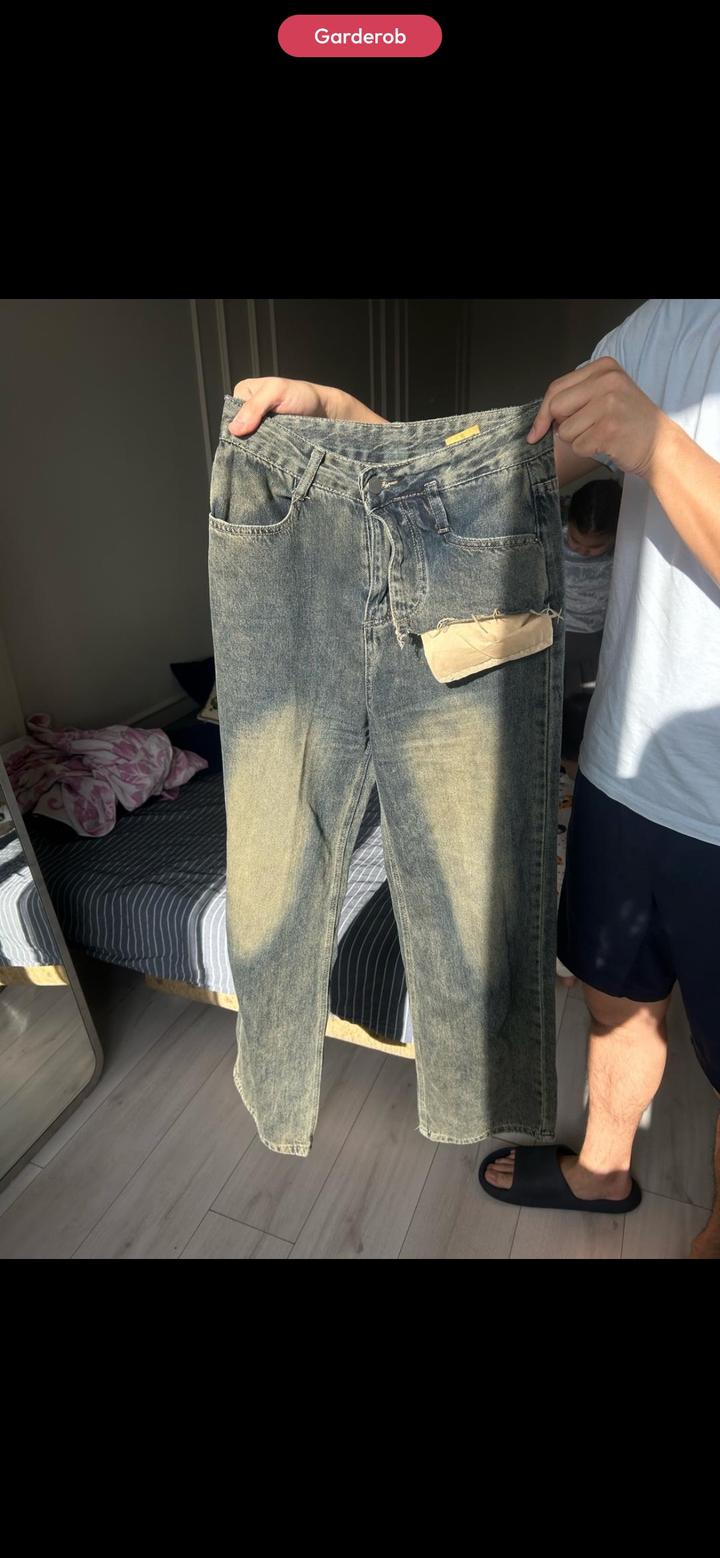 джинсы в винтажном стиле