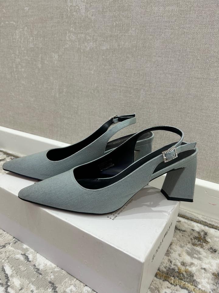 Джинсовые туфли