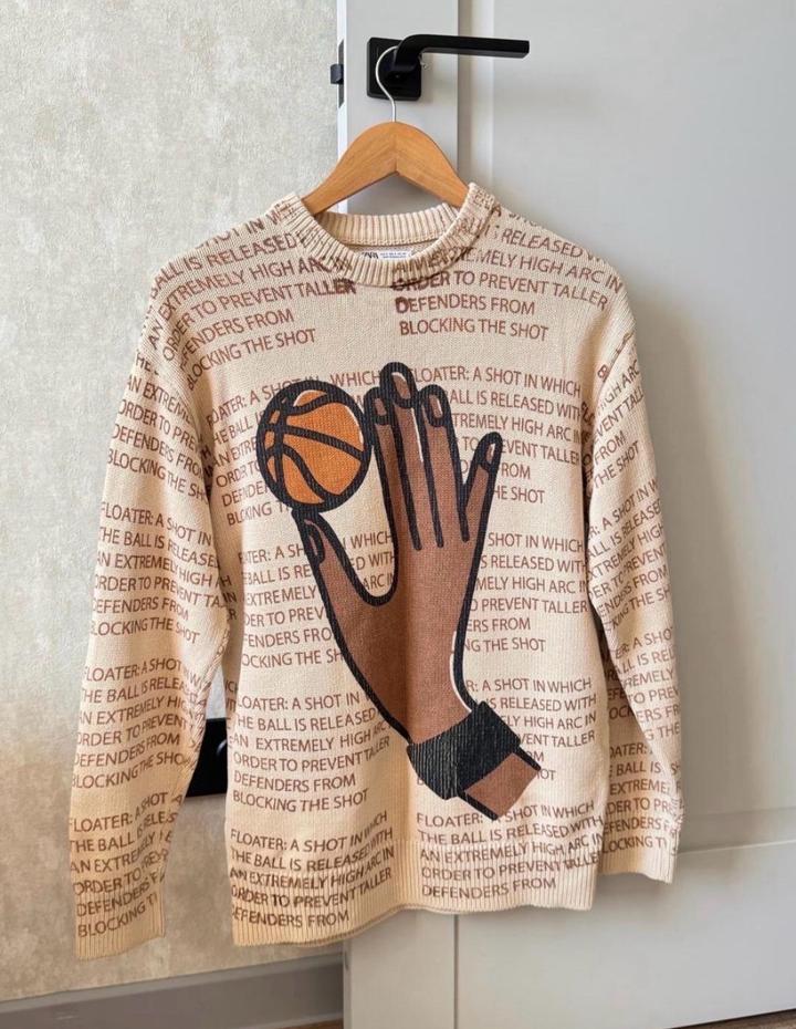 Свитер из хлопка Zara