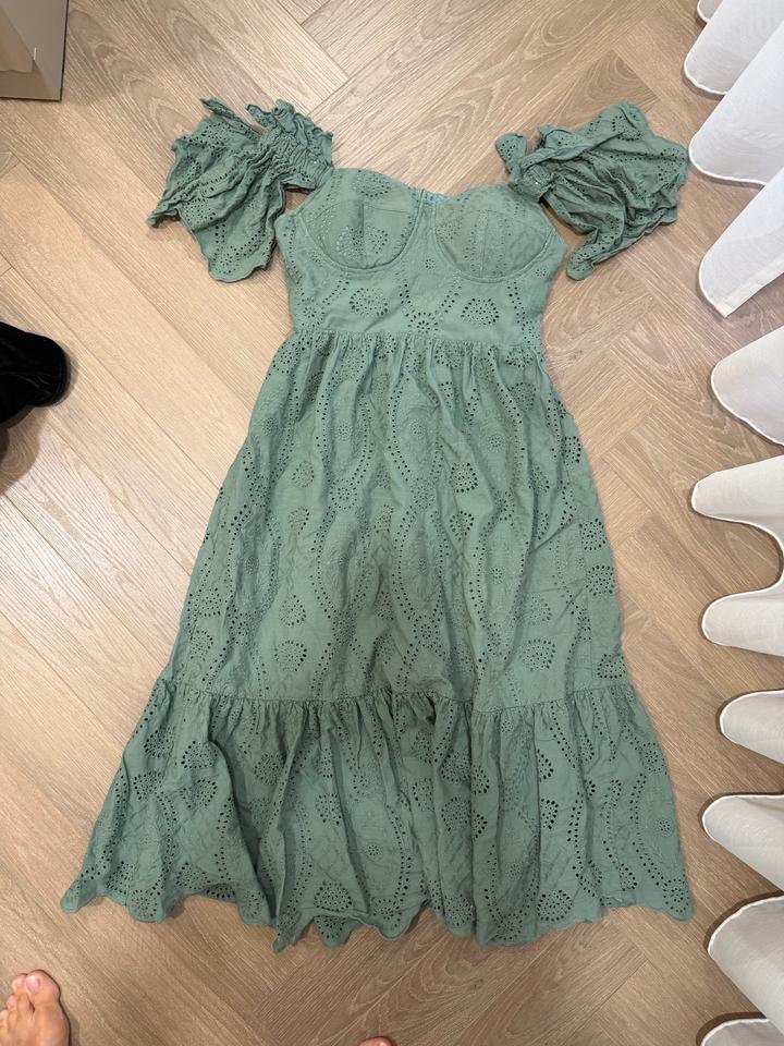 Летний выбитый сарафан