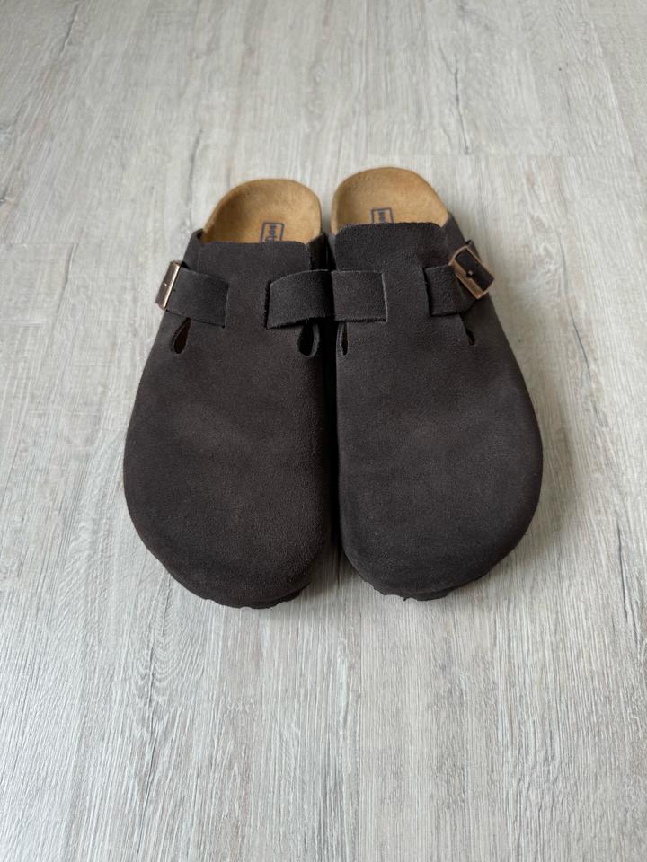 Тапочки биркеншток Birkenstock Boston (копия)