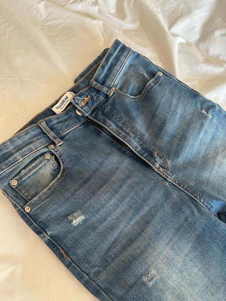 Скини джинсы Pull&Bear