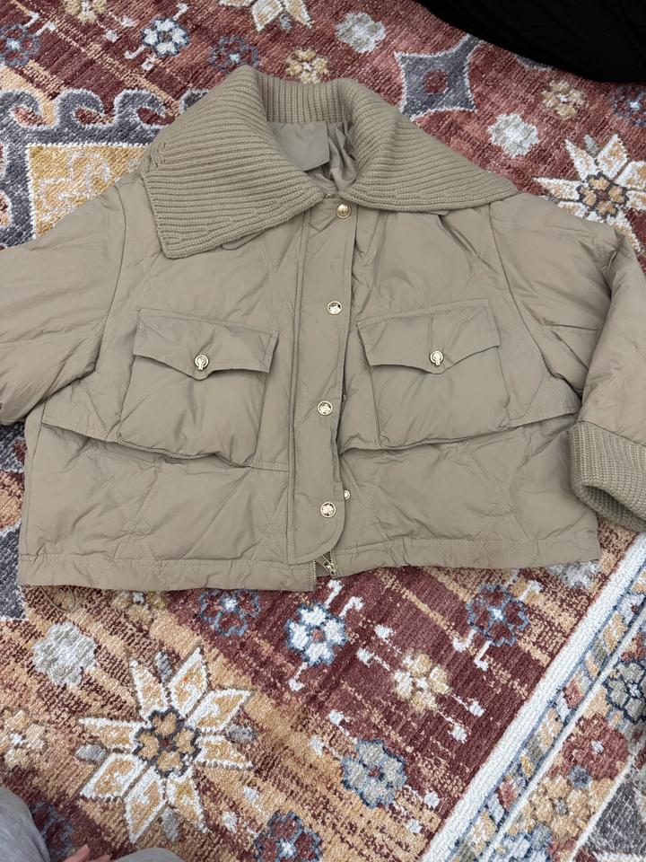 куртка бежовая