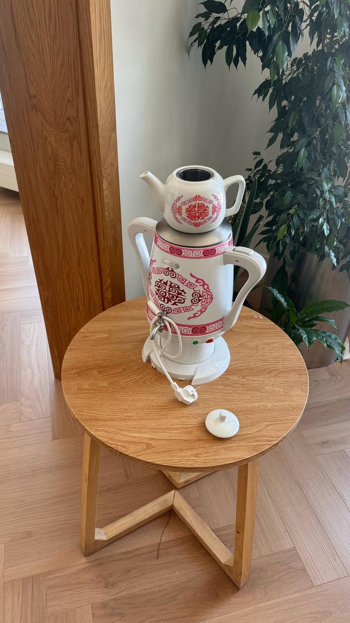 Самовар с чайником