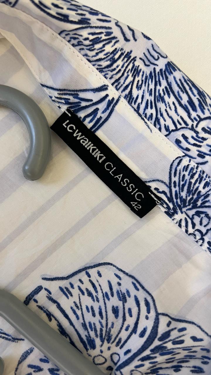 Рубашка с принтом