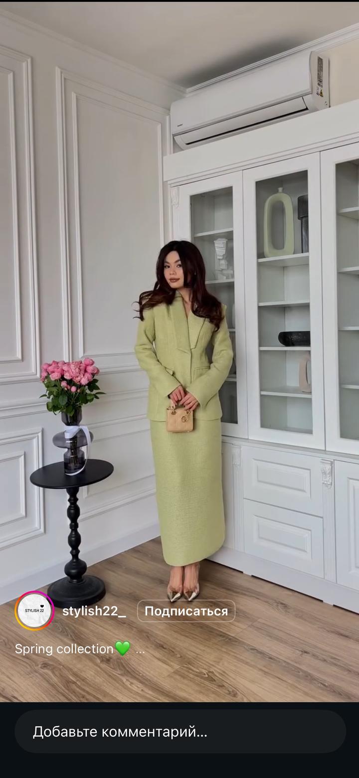 красивая твидовая двойка от stylish