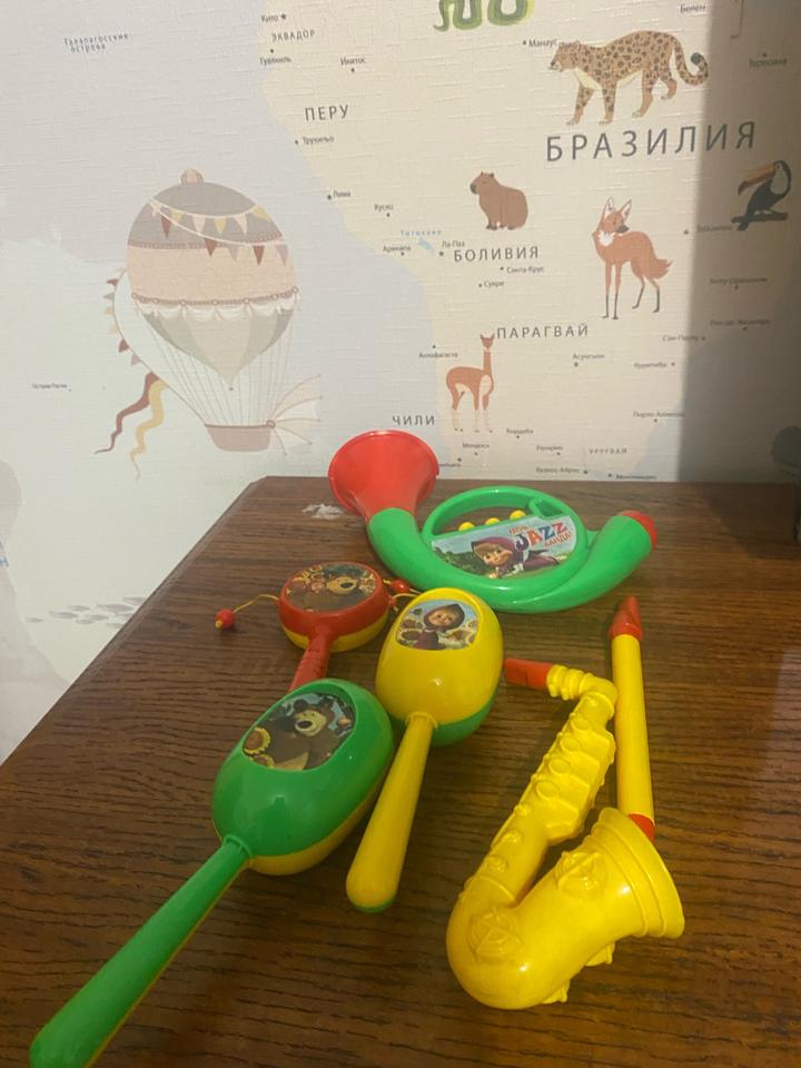 Игрушки музыкальные инструменты